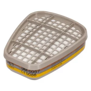 3M 6057 Organic Vapour Acid-Gas A1B1E1 Filter Cartridge | Delta Health and Safety Equipment